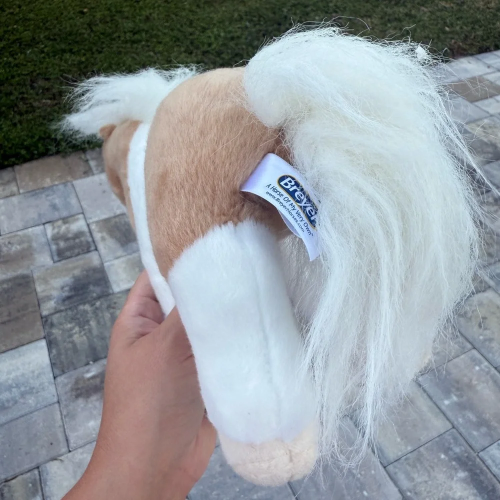 Breyer Horse Plush Brown and White Horse Toy‎